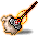 Raven Horn Crimson Cane